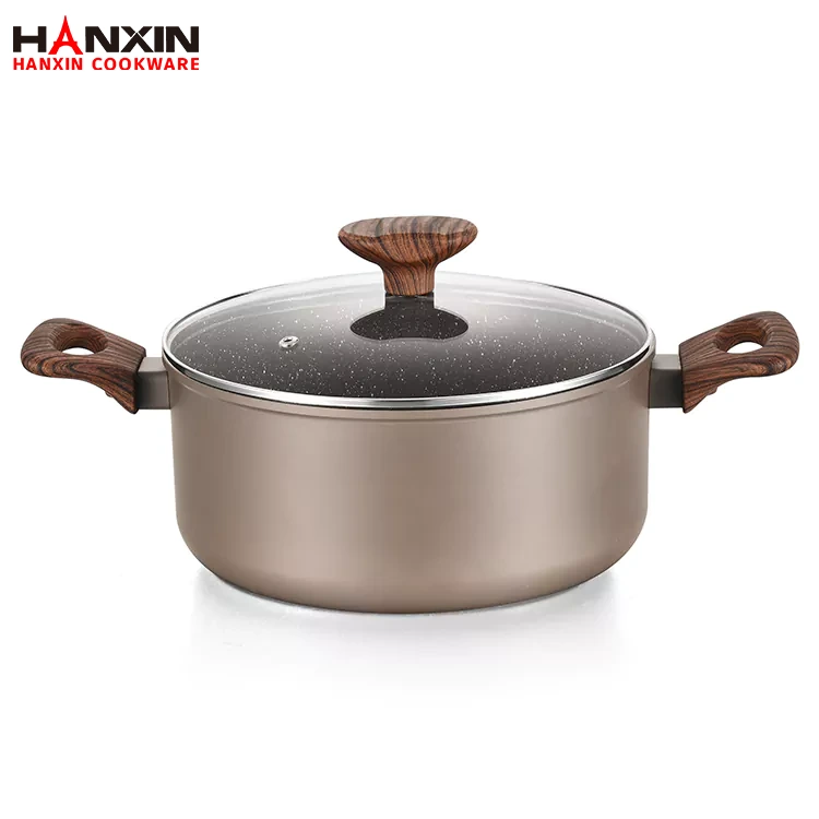 Casserole à fond de CD antiadhésive en aluminium