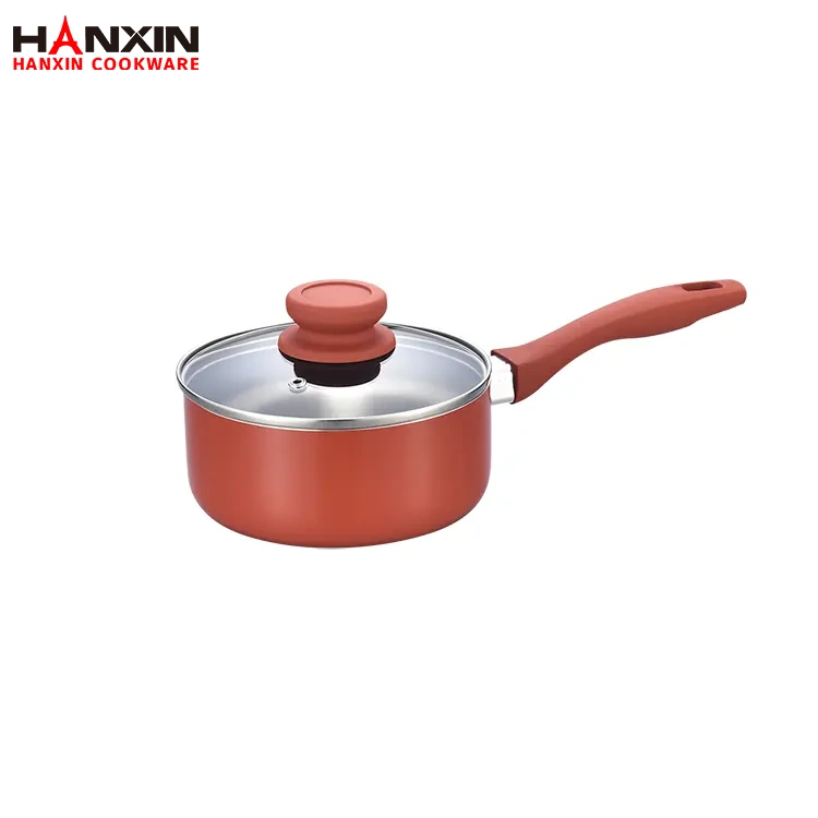 Casserole antiadhésive pressée en aluminium